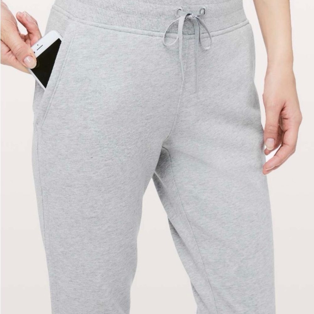 Lululemon Athletica Light Gray Joggers